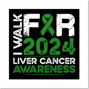 Liver Cancer Awareness 2024 Walk Posters and Art